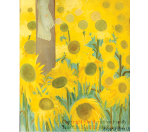 Sunflower Cross Anne Bruce